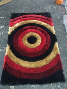 Tapis moderne personnalisable en polyester, tufté à la main, antidérapant et réversible, pour salon, chambre à coucher, avec options de taille et de couleur, idéal pour l'exercice - Product Image 3