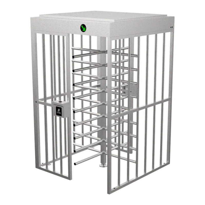 Access Control Intelligent Auto Full Height Turnstile Gate Price Entrance Turnstile For School With Double Or Single Lane