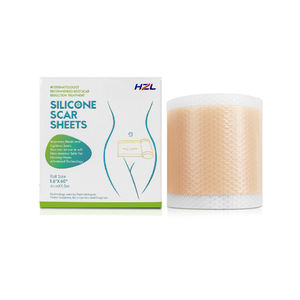 OEM ODM プライベートラベル ハーブ CE認証 スキンケア 医療用傷跡除去パッチ シリコン傷跡ロールシート デトックス効果付き - Product Image 1