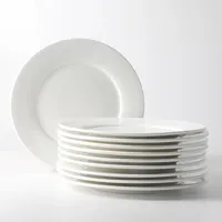 White Ceramic Plate for Restaurant