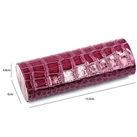 Étui à lunettes en cuir PU effet peau de serpent Bestpackaging, boîte à lunettes de soleil magnétique portable, personnalisable avec logo