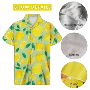 <span class=keywords><strong>Camicie</strong></span> Casual da <span class=keywords><strong>Uomo</strong></span> a Maniche Corte di Alta Qualità 2025 Viola con Stampa Tribale Polinesiana, Bottoni, Personalizzabili, <span class=keywords><strong>Taglie</strong></span> <span class=keywords><strong>Forti</strong></span>, Estive - Product Image 5