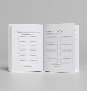 LABON Custom Stress Management Mindfulness Journal Gift Planificador de fertilidad de 12 semanas para la infertilidad - Product Image 6