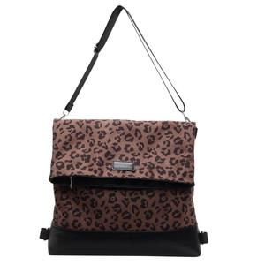 Niche design imprimé léopard sac fourre-tout élégant rétro sac à bandoulière grande capacité - Product Image 5