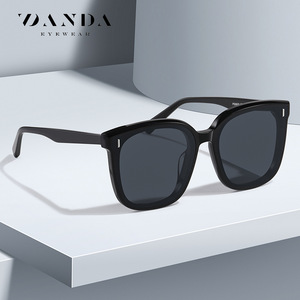 Danda Sunglasses Ps6605 Polarized Uv400 Unisex Square <b>Frame</b> <b>Black</b> - Product Image 1