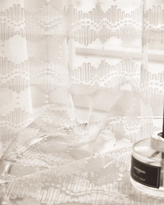 Sang trọng cổ điển phong cách Châu Âu rèm cửa vải tùy chỉnh Bohemian hình Học Lãng Mạn hoa lưới xếp li sọc nhà khách sạn cafe - Product Image 2