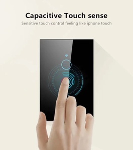 Tuya Wifi <span class=keywords><strong>Smart</strong></span> Us Standaard <span class=keywords><strong>Smart</strong></span> Home Wandschakelaar Rf433 Draadloos Bedieningspaneel Ondersteunt Alexa Voice App Control 600W Max Load - Product Image 5