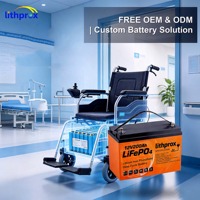 Baterai Skuter Mobilitas 12V200AH 100AH 120AH 150AH 200AH 300AH 1.2KWh 1.44KWh 1.8KWh 2.4KWh 3.6KWh LiFePO4 Kelas Tinggi