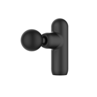 Mini pistolet de massage à percussion pour tissus profonds, 6 vitesses, moteur sans balais, appareil portatif de récupération musculaire pour la relaxation
