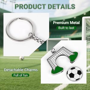 Ballon de football 2026 – Porte-clés mignon en forme de ballon de football – Mini ballon de football pour cadeaux de fête pour les fans, hommes et femmes - Product Image 3