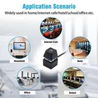 Câble d'extension de bouton d'alimentation externe pour ordinateur de bureau - Matériau en cuivre en stock