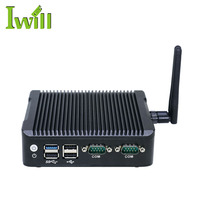 Nano Endüstriyel Mini Bilgisayar N3 J1900 CPU Dört Çekirdekli 2.0GHz USB/VGA'lı Bulut Bilgisayarı