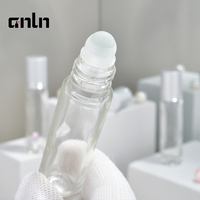 Flacons de parfum à bille en gros, verre transparent, rechargeables, vides, 10 ml, avec logo personnalisé