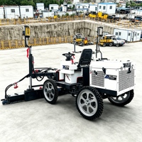 Machine de nivellement laser entièrement automatique de haute précision industrielle pour la construction de chaussées en béton