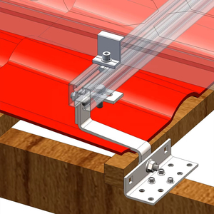 <span class=keywords><strong>Crochet</strong></span> de toit de panneau solaire réglable Système de montage de toit de tuile solaire en acier inoxydable Support de tuile d'<span class=keywords><strong>ardoise</strong></span> en céramique - Product Image 3