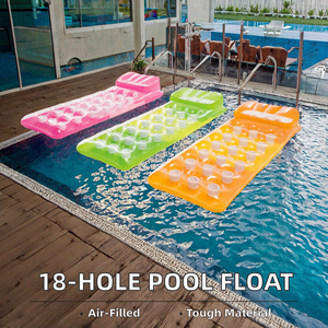 <span class=keywords><strong>Intex</strong></span> Colchón Flotante Individual de 18 Agujeros Piscina de <span class=keywords><strong>Agua</strong></span> <span class=keywords><strong>Inflable</strong></span> Instalación Diversión - Product Image 2