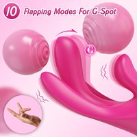 10 Vibrationsmodi G-Punkt Klitoris-Stimulation Wasserdichter Japanischer Vibrator für Frauen