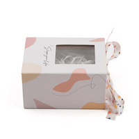 Luxuriöse Schubladenbox-Verpackung Weihnachtsgeschenkboxen mit Band für Schönheitsprodukte