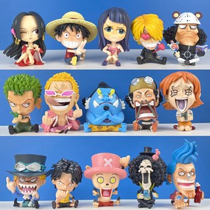 Lot <span class=keywords><strong>de</strong></span> 15 figurines d'action Anime One <span class=keywords><strong>Piece</strong></span> : Monkey D. Luffy, Roronoa Zoro, Sanji, Ace - Product Image 2