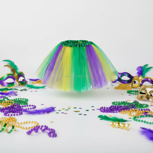 <span class=keywords><strong>Jupe</strong></span> <span class=keywords><strong>tutu</strong></span> superposée à paillettes pour femmes, <span class=keywords><strong>jupe</strong></span> <span class=keywords><strong>tutu</strong></span> élastique pour adultes pour le <span class=keywords><strong>carnaval</strong></span> de Mardi Gras, costume de fête - Product Image 5