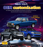 Usine directe en gros remplacement OEM Style gauche droite panneaux de porte centrale pour Ford Ranger T6 2012-2015