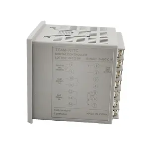 48*48mm kontrol PID 100-240VAC TC4M Output SSR pengendali suhu Digital