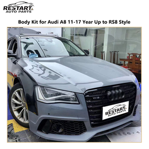 Kit de Carrocerí<span class=keywords><strong>a</strong></span> Completo Restart Facelift, de <span class=keywords><strong>Antiguo</strong></span> <span class=keywords><strong>a</strong></span> Nuevo, para <span class=keywords><strong>AUDI</strong></span> A8 2011-2018, Actualización al Estilo RS8 |   Combinación Perfecta |   Molde Original para Apertura de Puertas de Automóviles - Product Image 4