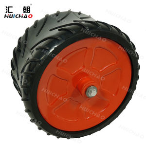 Roues de ferme en caoutchouc évidées HUICHAO 14*8 pouces avec roulement 6004 pour cultivateurs, semoirs et planteuses - Product Image 3