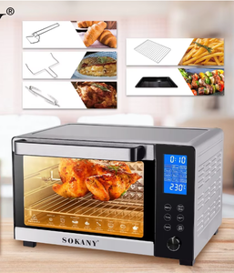 <span class=keywords><strong>Horno</strong></span> Eléctrico Inteligente de Diseño Nuevo de la Marca Premium Sokany con Capacidad de <span class=keywords><strong>35</strong></span> <span class=keywords><strong>Litros</strong></span> para Pequeños Electrodomésticos - Product Image 1