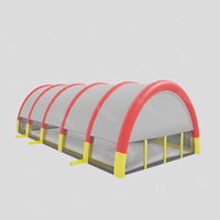 Bunkers de paintball gonflables personnalisés, imperméables et durables, tente tunnel pour terrain de sport, utilisation intérieure/extérieure