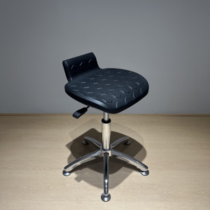 <span class=keywords><strong>Tabouret</strong></span> de chaise de travail ergonomique en polyuréthane PU avec support lombaire, banc pivotant pour bureau <span class=keywords><strong>pharmacie</strong></span> réception salon atelier banquier - Product Image 3