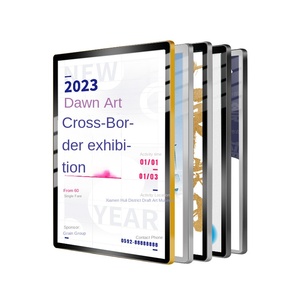 Tùy chỉnh A4 hợp kim nhôm khung ảnh từ bảng hiển thị cho tường treo cho trà sữa cửa hàng thang máy quảng cáo hộp Đèn - Product Image 5