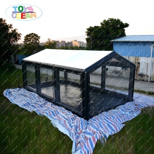 Tente de garage gonflable pour voiture/abri pour petit véhicule, tente de stationnement mobile, enclos temporaire pour l'entretien des véhicules - Product Image 3