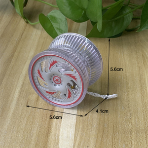 Cadeau promotionnel personnalisé, petit jouet en plastique pour enfants, design de <span class=keywords><strong>roue</strong></span> de pneu lumineuse, yo-yo à roulement, yo-yo lumineux à LED, jouet à bille rotatif - Product Image 6