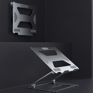 Soporte <span class=keywords><strong>Plegable</strong></span> Ergonómico de Alta Calidad para Portátil GAZ-MP07, de Aluminio de Doble Capa, con Altura y Ángulo Ajustables - Product Image 6