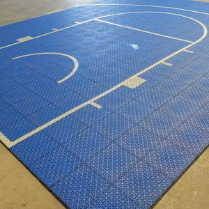 Pavimentazione Modulare Portatile per Campo <span class=keywords><strong>da</strong></span> Basket 17m2 Piastrelle Sportive Interconnesse per Esterni <span class=keywords><strong>Giardino</strong></span> Pavimentazione Multisport Ecologica - Product Image 6