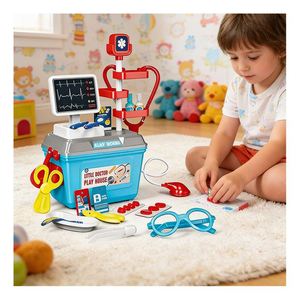 Kit de Doctor Imaginativo para Niños, Equipo Médico de Juguete, Juego de Imitación de Hospital, Juego de Roles Educativo, Juguetes de Aprendizaje, Regalo - Product Image 4