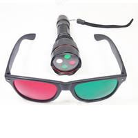 Lunettes vertes rouges Lunettes correctrices d'amblyopie pour la formation de la fonction visuelle