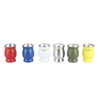 Tasse à thé à Double paroi en acier inoxydable, gourde imperméable avec Logo personnalisé, 250 ml