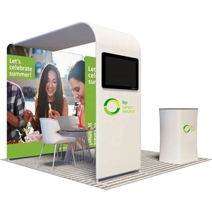 Triển lãm di động 10x10 triển lãm thương mại hiển thị gian hàng đứng Modular tradeshow hiển thị nhôm EXPO biểu ngữ thiết bị cho công bằng - Product Image 4