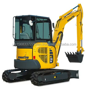 Hot Selling Certified Used Komatsu PC35 Mini Excavator 3.5ton Operating Weight Core Engine Pump Hydraulic Crawler 2022 Model - Product Image 1