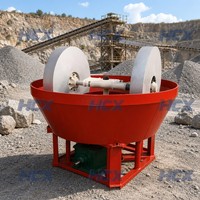Broyeur à moulin à tambour humide 1100 pour l'extraction de l'or et l'exploitation minière
