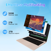 Ordinateur portable étudiant Yifang 14 pouces N95, fonctionnalités complètes, Type C, léger, pour le bureau, fournisseur direct d'usine OEM, vente en gros