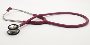 Stéthoscope professionnel double face HMYL HM-120 pour cardiologiste, en alliage d'aluminium, certifié CE Classe II, garantie 1 an - Product Image 5