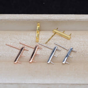 <b>Magnetic</b> Buckle for Necklaces <b>Bracelets</b> 8mm S925 Silver Decoration 4444 Flat DIY Repair Button Silver Buckle for Jewelry Making - Product Image 3