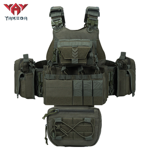 Yakeda 1000D Gilet Tattico Pesante, Colete Tático, Plate Carrier Molle, Gilet Tattici per Difesa Personale, Equipaggiamento Tattico - Product Image 5