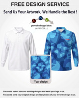 Polo de golf pour homme à manches longues en polyester gingham personnalisé avec impression intégrale pour vêtements de golf