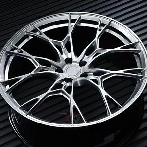 ล้อแม็กซ์สีเทาเมทัลลิกแบบฟอร์จโครเมียม ขนาด 18/19/20/21/22 นิ้ว 5x112 5x120 5x114.3 สำหรับรถบีเอ็มดับเบิลยู 437m E60 M340i M4 F82 F80 M3 E36 M8 E39 X3 X5 M5 M6 - Product Image 2
