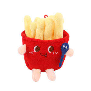 Giocattolo Creativo a Forma di Hamburger e Patatine in Peluche per Gatti e Cani - Product Image 3