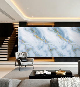 Imitatie plantentextuur botanisch patroon waterdicht vochtbestendig zelfklevende muursticker voor woonhuizen hotels entertainment - Product Image 4